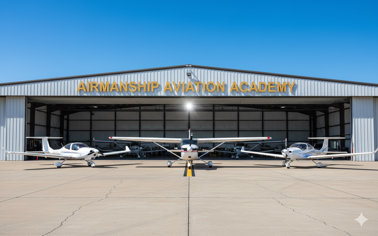 Pilot trainees in uniform